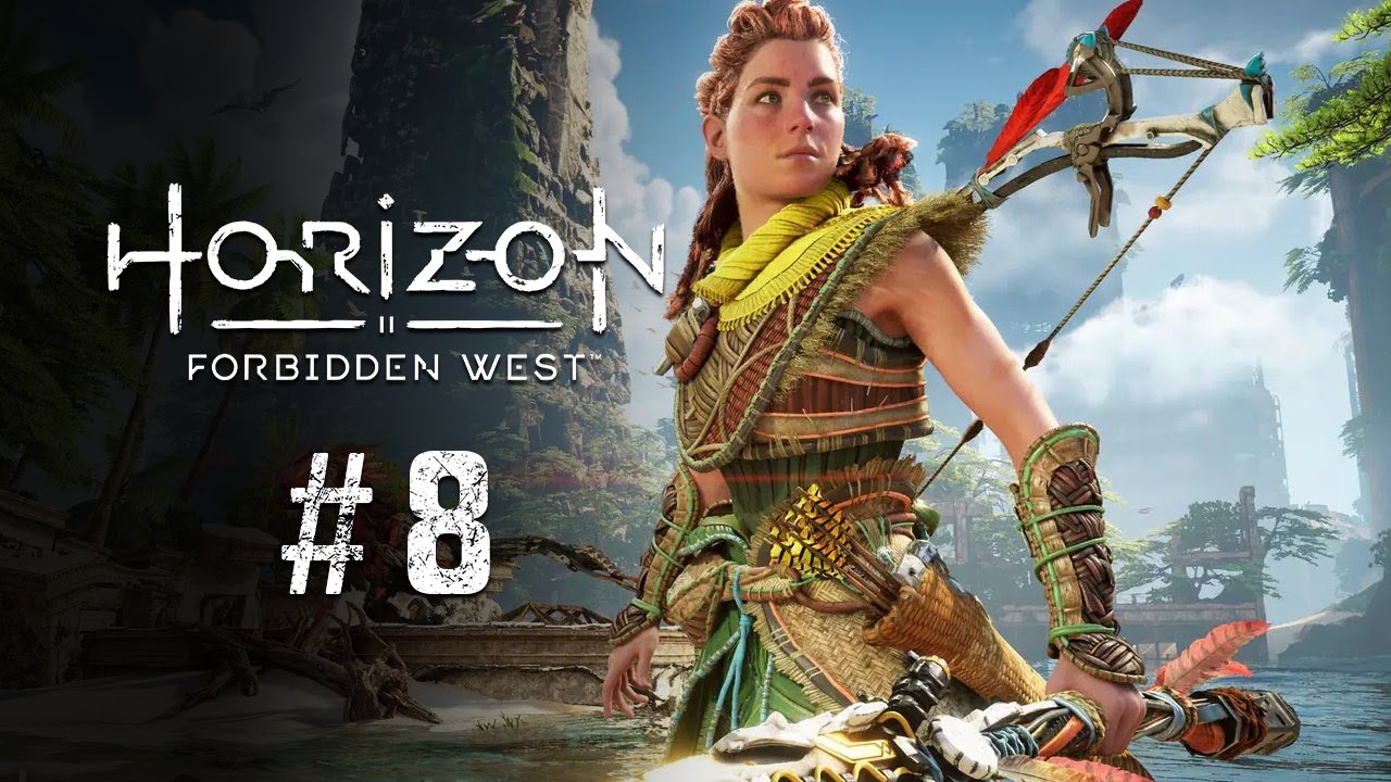 Прохождение Horizon Forbidden West #8 | Злой слоник и люди на стене