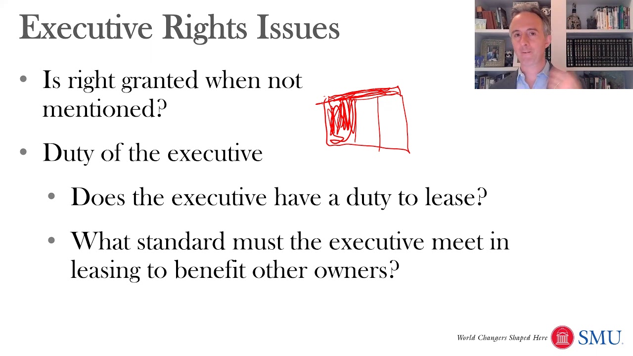 Oil & Gas 21: The Executive Right