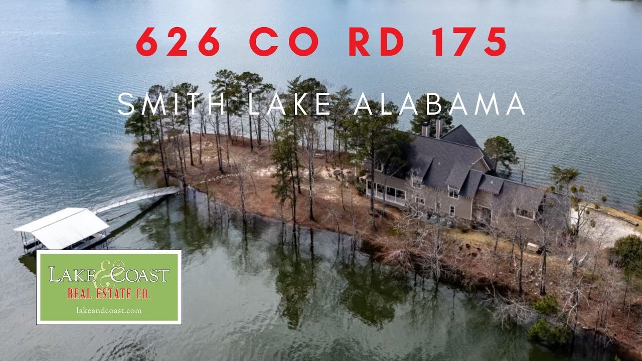 SMITH LAKE AL WATERFRONT ESTATE HOME: 626 Co Rd 175 - PRESENTED BY: Lake & Coast Real Estate Co.
