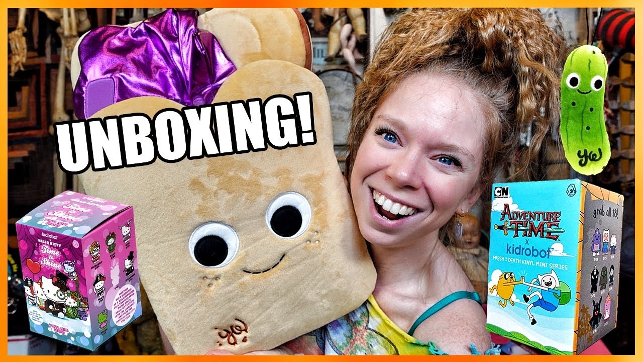 Huge Unboxing from KidRobot! - Yummy World, Andy Warhol, Hello Kitty Mystery Boxes!