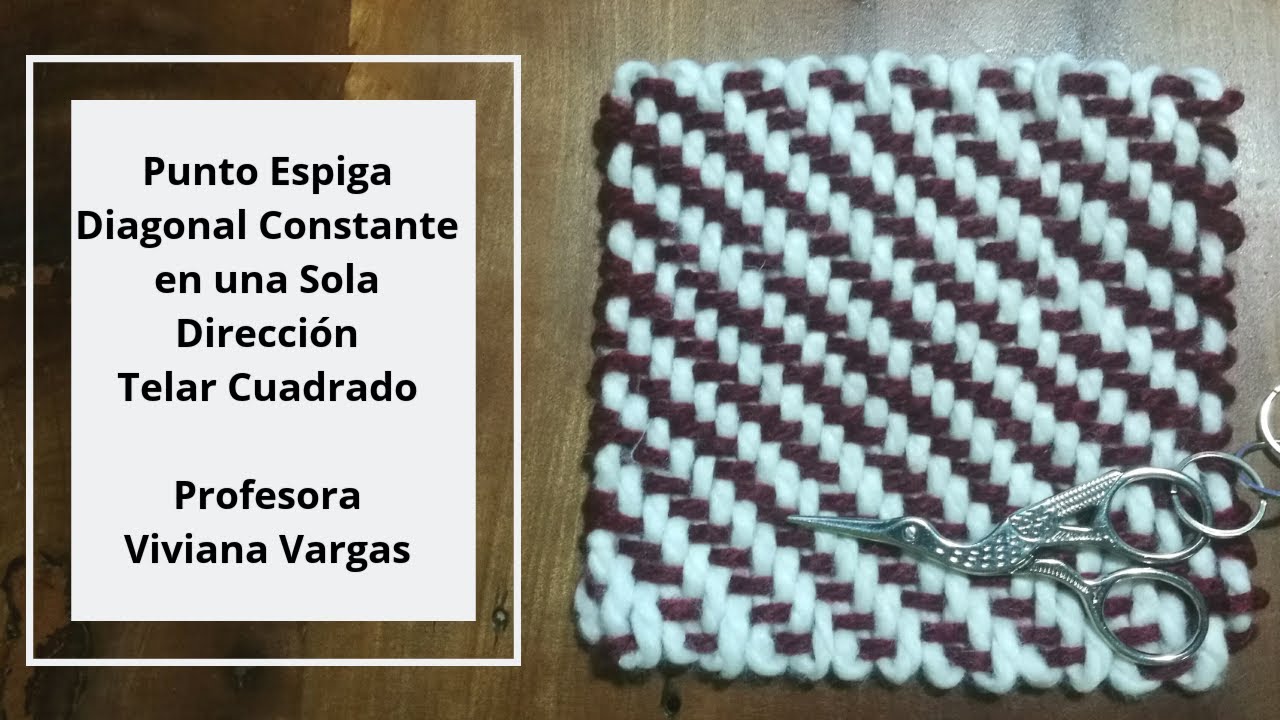 Punto Espiga Diagonal Constante en una Sola Dirección.