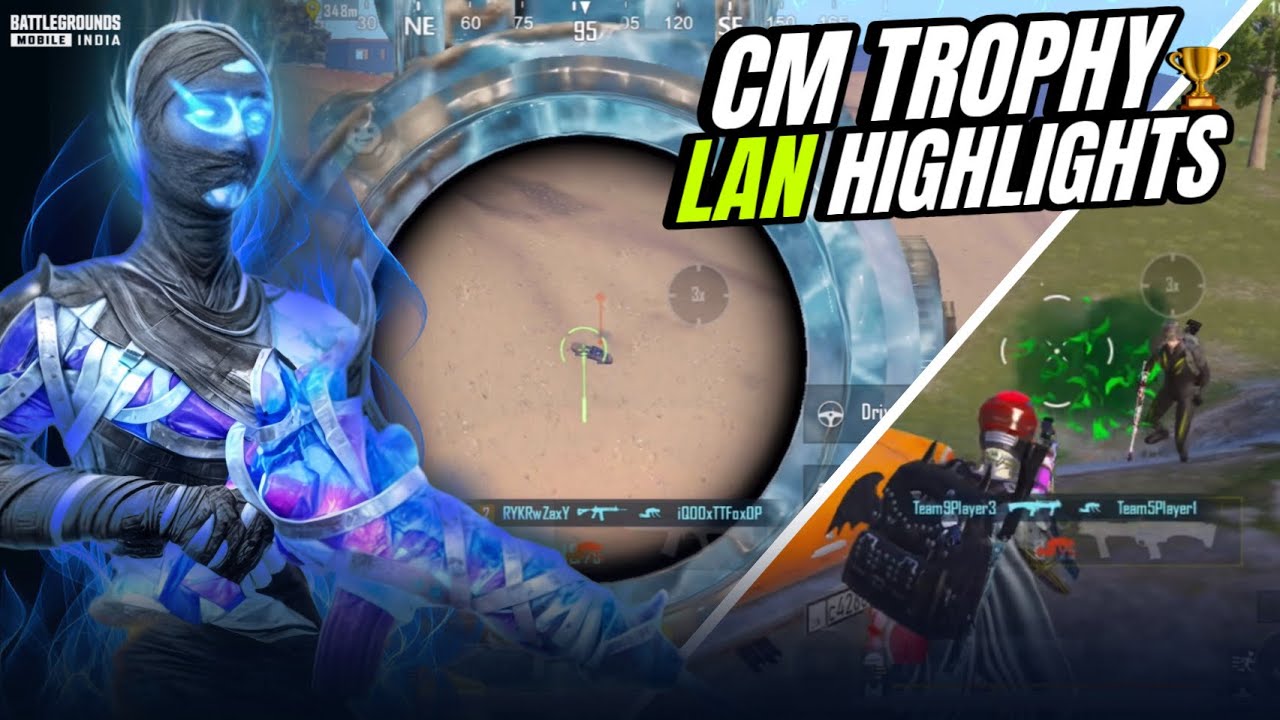 CM TROPHY 🏆 LAN HIGHLIGHTS | RYKER ESPORTS | Z13🐼