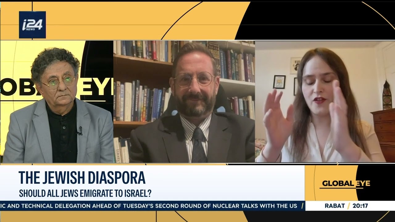 Should all Jews move to Israel? A debate on i24 News