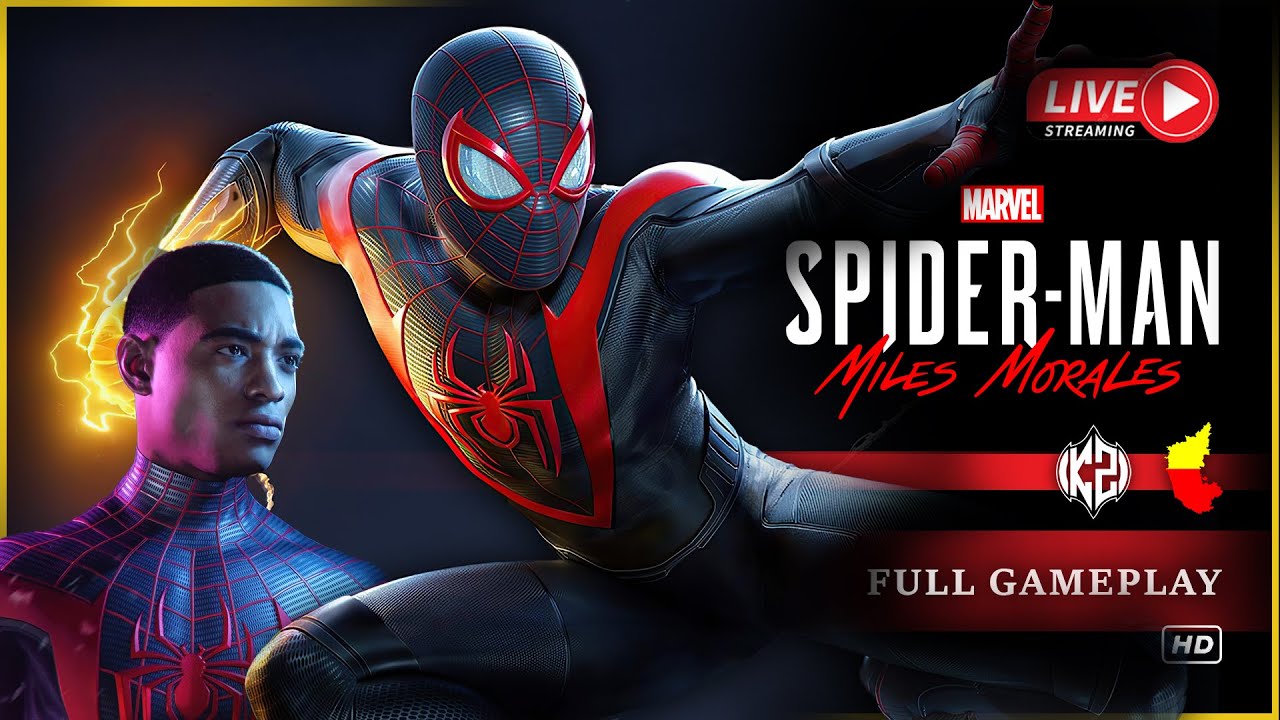 Marvel's Spider-Man: Miles Morales |  PART 2|🔴Live Gameplay| #spidermanmilemorales  #spidermangame