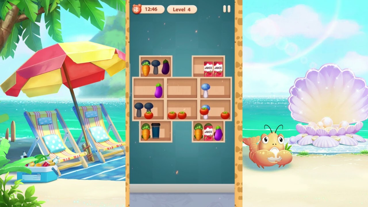 Goods Merge Game!Part 1!#relaxing #games