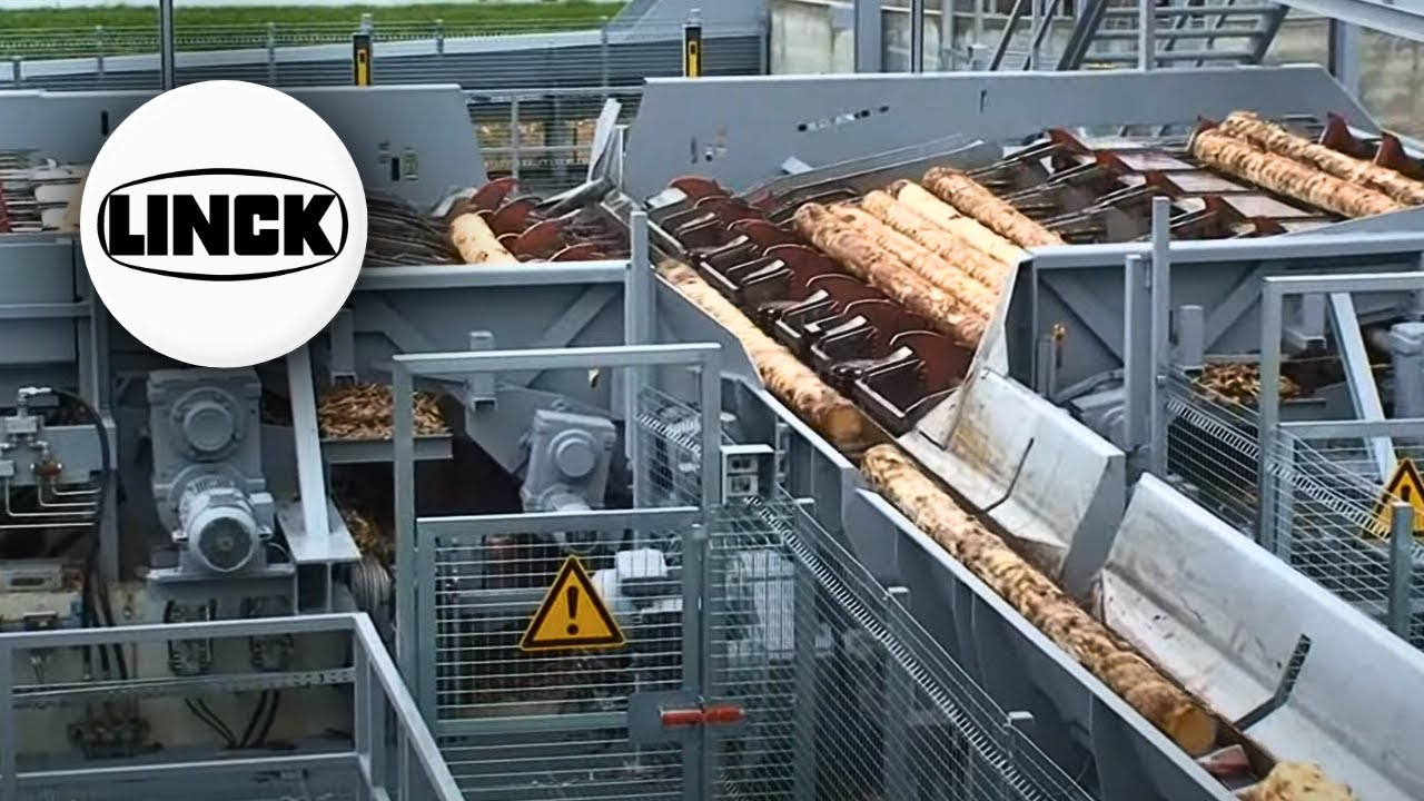 LINCK Machines in Action: Curve Sawing Sawmill in Germany