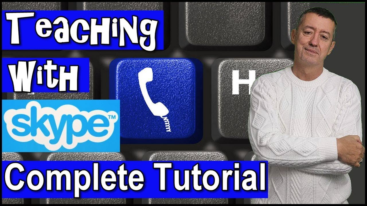 How to use Skype for online classes- Quick Starter Skype Lessons