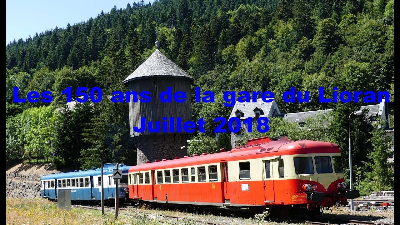 Le Lioran fête le 150éme anniversaire de sa voie ferrée (4/5) Juillet 2018 #X2800 #X4039