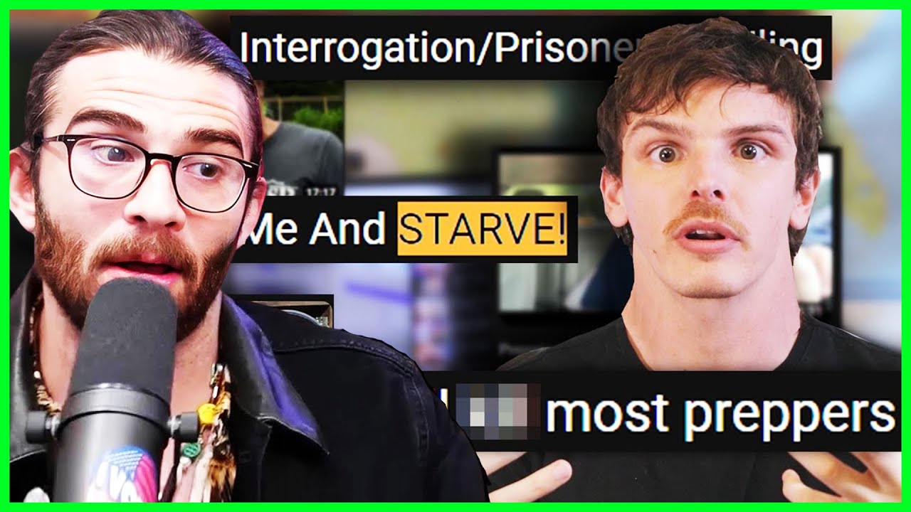 Hasanabi reacts to Preppers give me the ICK - iDubbbz Complains