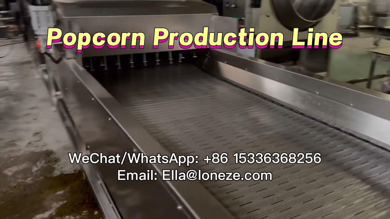 Automatic Popcorn Production Line#popcornmachine#popcornline#popcornmaker#popcornpopper#popcorn#