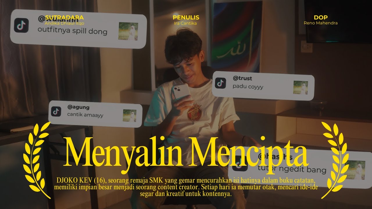 MENYALIN MENCIPTA | Juara 2 Film Pendek FLS3N Tingkat Provinsi Lampung - SMKS MUHAMMADIYAH KOTAAGUNG