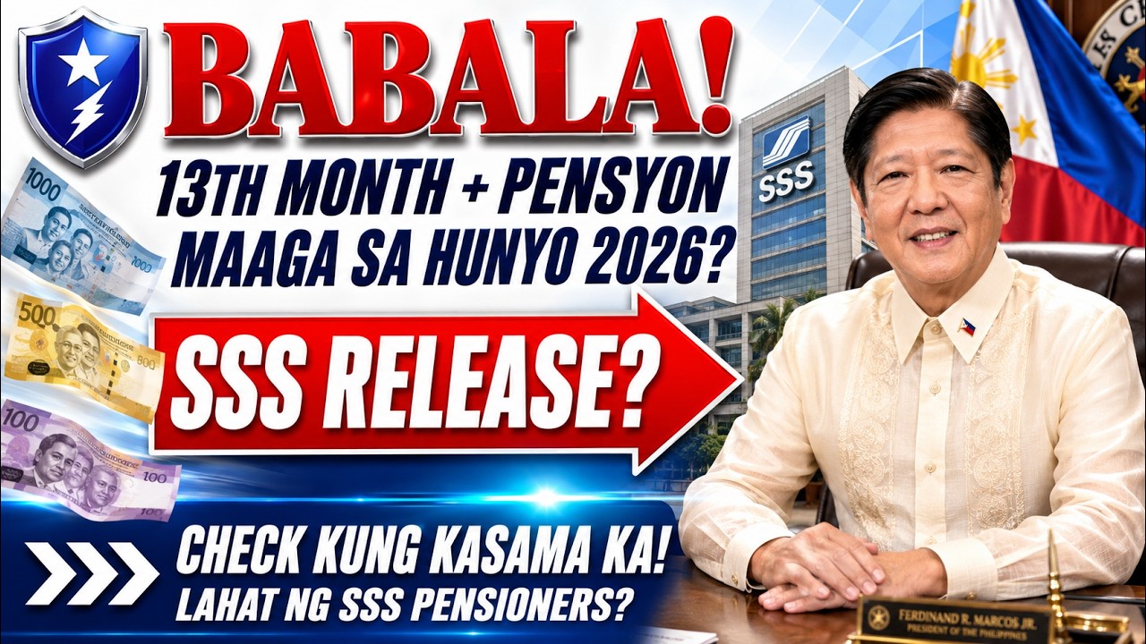 BABALA! 13th Month Pay at Pensyon sa Hunyo 2026? Maagang Ilalabas para sa Lahat ng SSS Pensioners