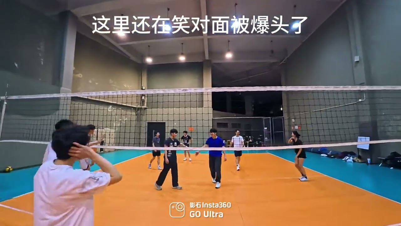 This ball took the camera to the sky! Experience the ultimate height on the court.  #reels #sports