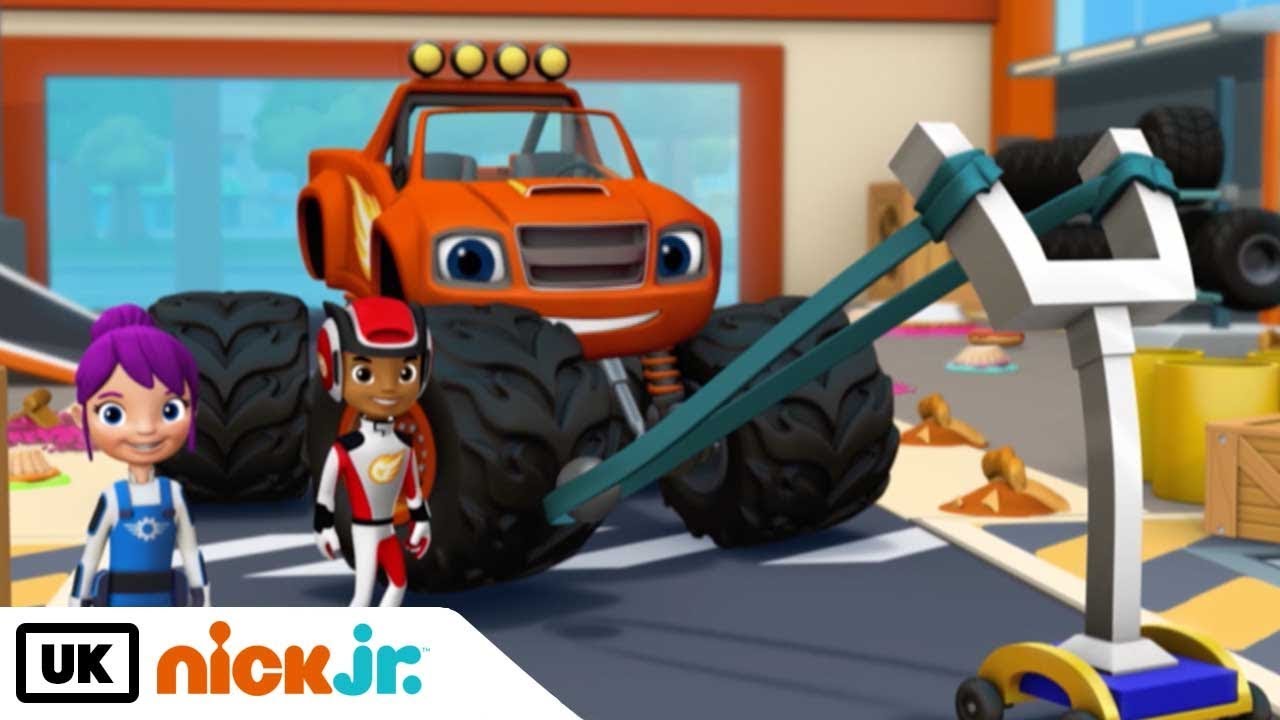 Blaze and the Monster Machines | Slingshot | Nick Jr. UK