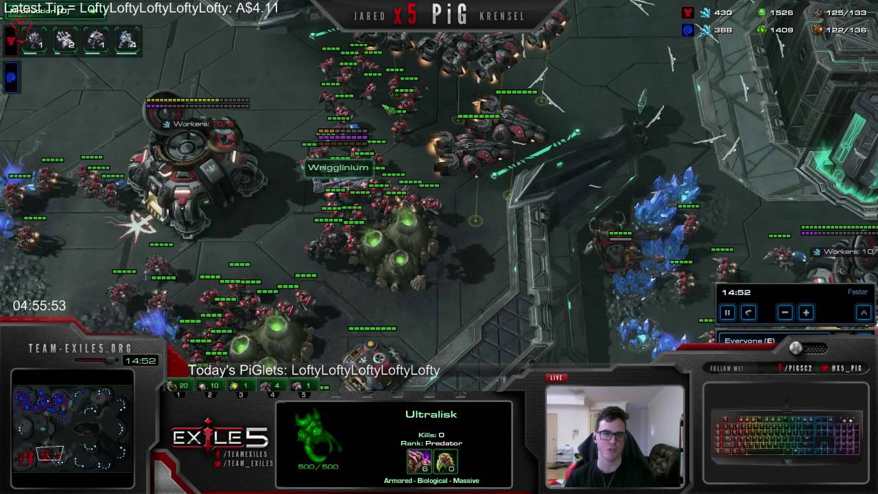 Early LoTV ZvT madness - Wrigglinium vs Yturdrd | ICYFAR #1