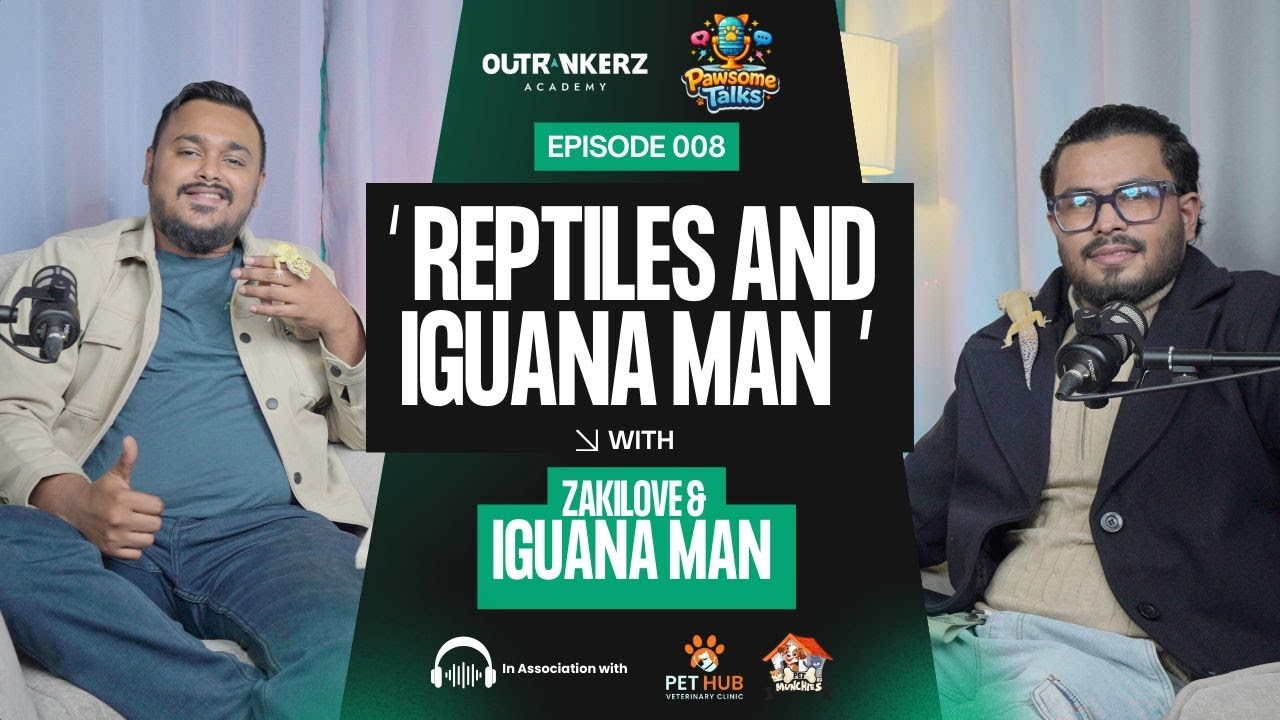 Reptile Keeping to Becoming Iguana Man | Pawsome Talks EP 8 | Iguana Man