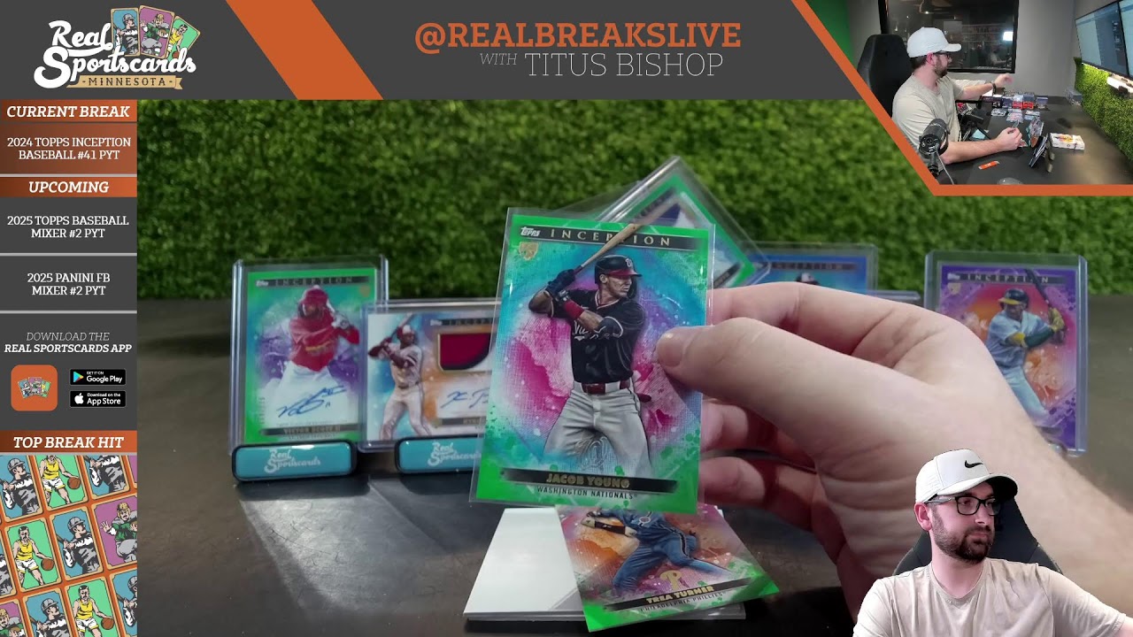 2024 Topps Inception Baseball #41 Full Case Pick Your Team (3/4/26)