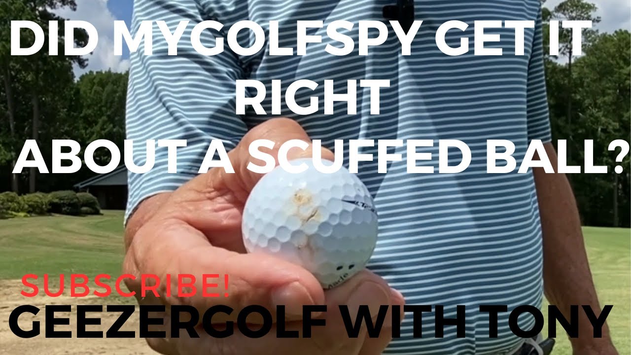 How much does a moderate scuff affect the playability of a golf ball? Would you play with one?