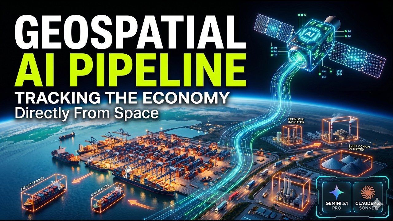 Tracking the Global Economy from Orbit: Building a Geospatial AI Pipeline