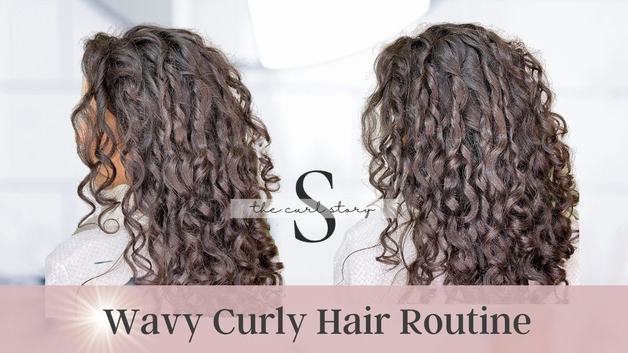How I Style My Wavy Curly Hair