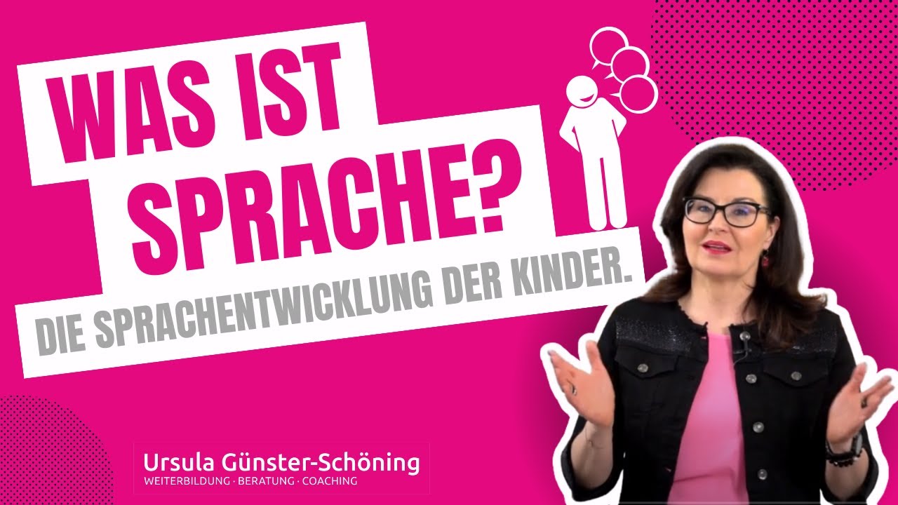 Was ist Sprache? Die Sprachentwicklung der Kinder.