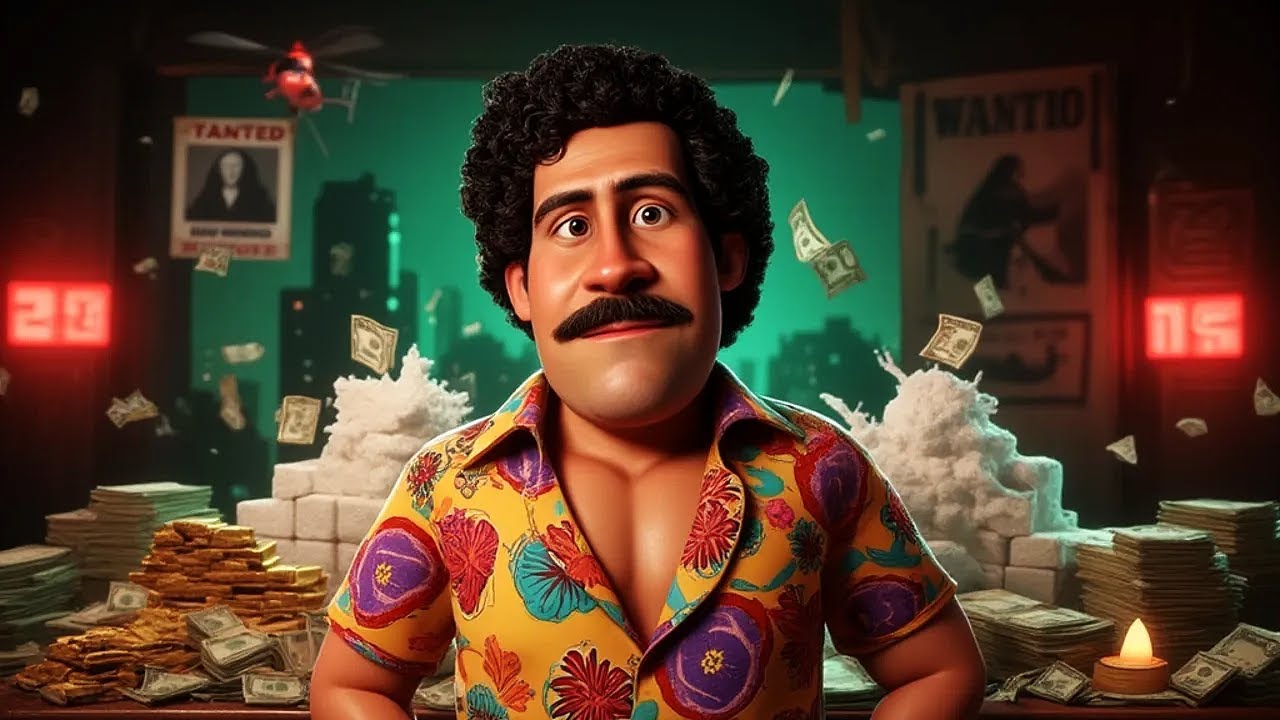 Pablo Escobar Animation : The Legend of Crime and Power