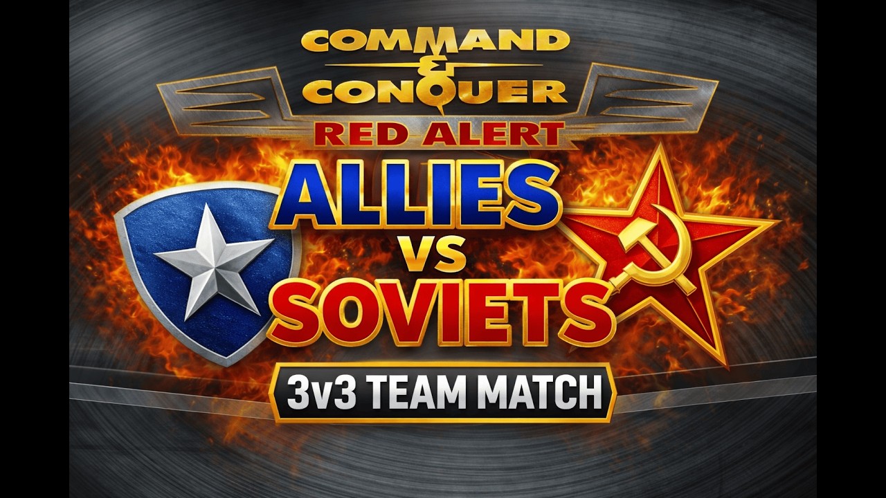 Command & Conquer: Red Alert Remastered — Allies vs Soviets