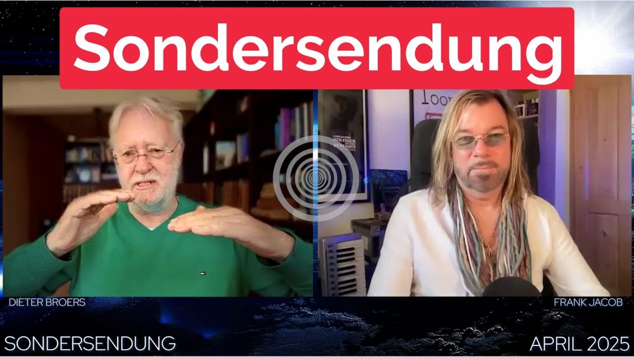 DIETER BROERS -  SONDERSENDUNG zum Realit&auml;tsabgleich / IST ALLES EINE SIMULATION? mit Frank Jacob