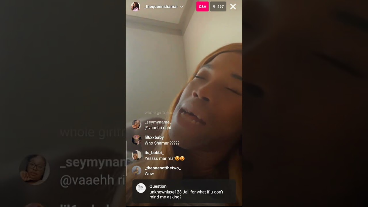 shamar answer some Q&A Question & feels that Tommy got his back more then ty