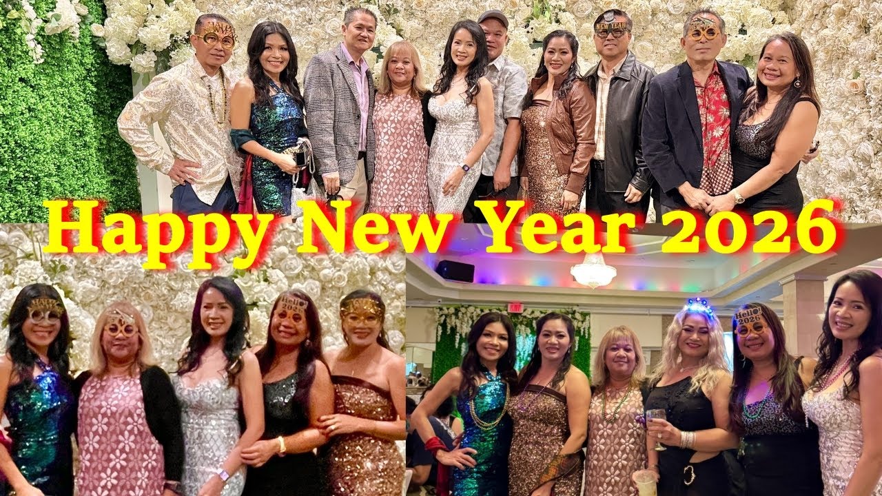 Happy New Year 2026 @ Hak Heang Restaurant in Long Beach,  California
