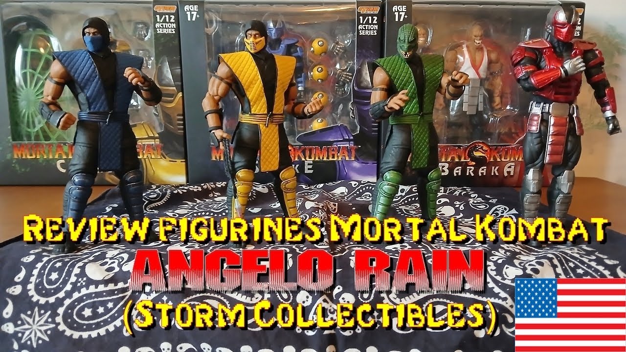 Angelo Rain - Review Mortal Kombat action figures (Storm Collectibles) (ENGLISH)