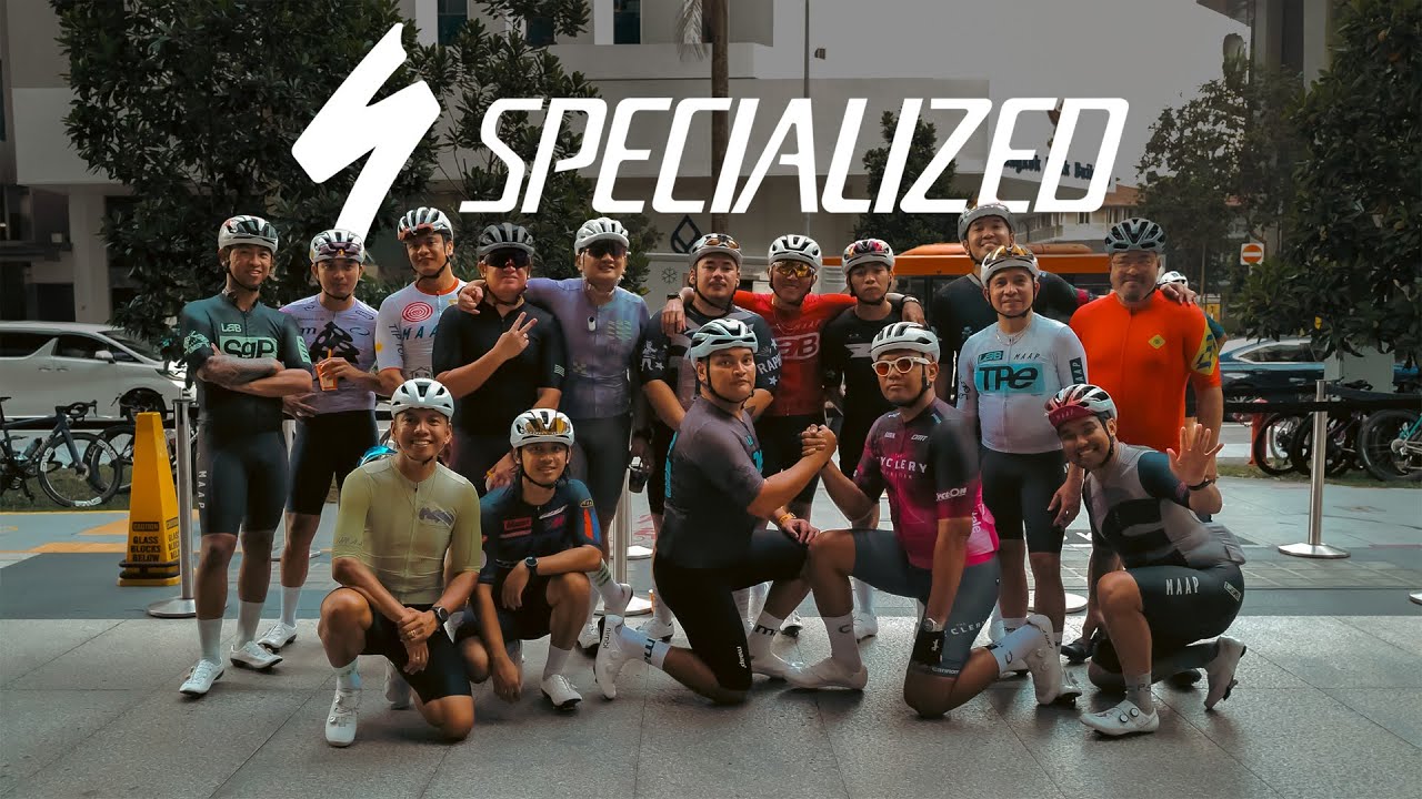 Singapore Specialized City Ride + MAAP & Rapha Store Visit