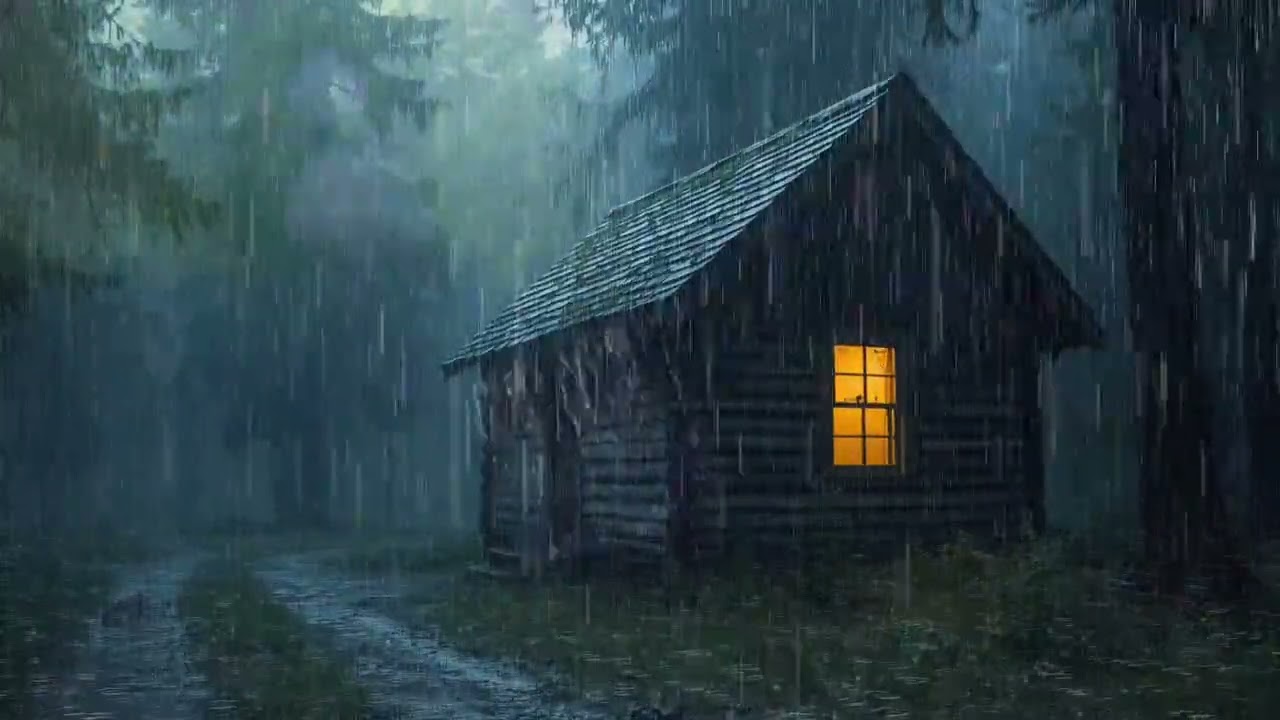 Heavy Rainstorm ASMR for Deep Focus and Restful Sleep | Relaxing Rain Noise for Stress Relief