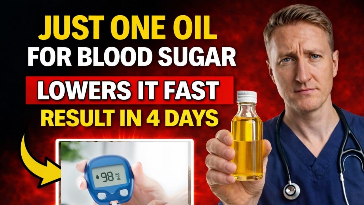 Doctor Explains  One Oil That Helps Lower Blood Sugar and Support Heart Health 1080p caption
