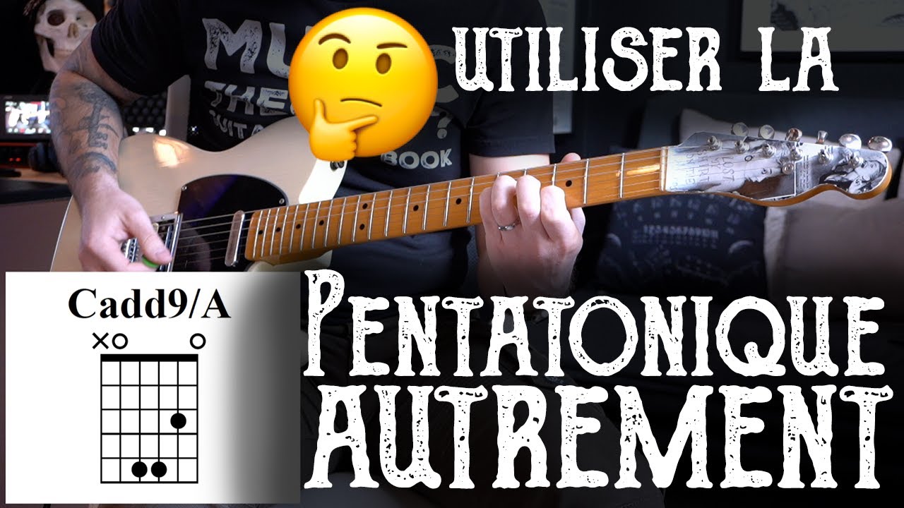 🎸utiliser la pentatonique autrement 🤔