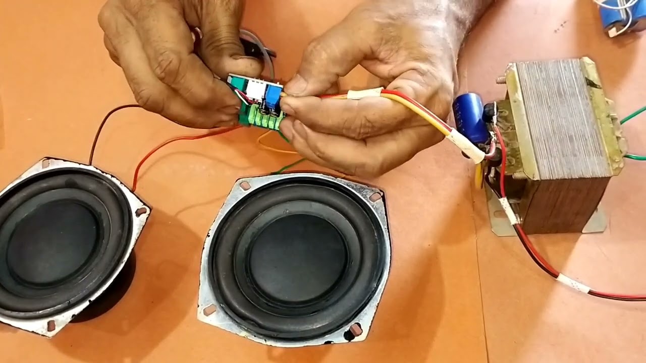 M567 |  Ic - C58673 Board Class D Amplifier |  DC 12 - 24v  | 40w×2 . YT - 232