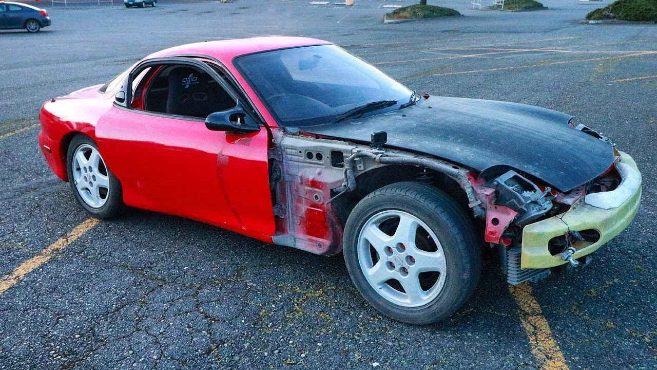 RX7'S FIRST DRIVE ON AMERICAN ROADS!
