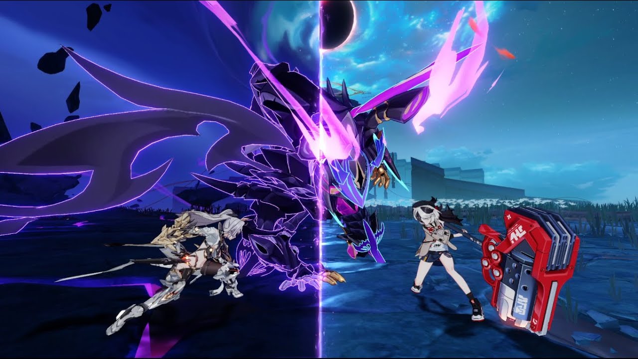 【Honkai Impact 3】崩壞3rd 主線 ｢直至長路邁向湛空｣ Boss戰 －「心淵之影-拒世的孤冕」