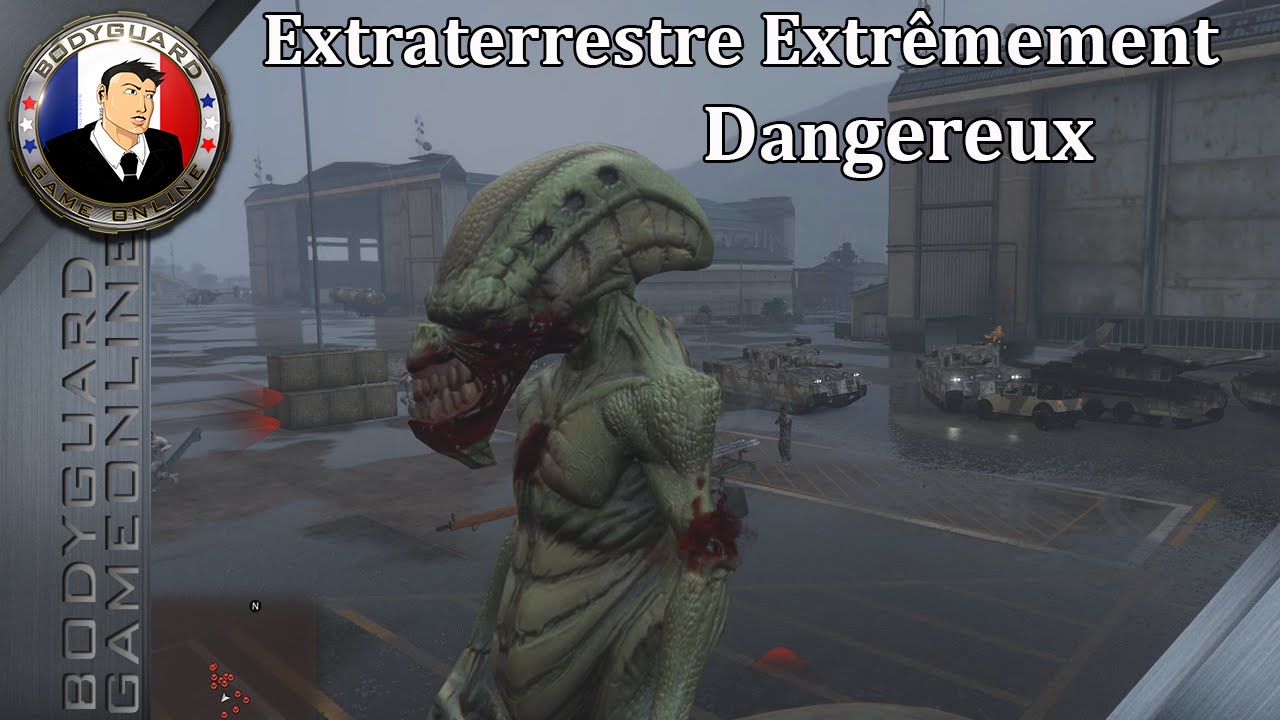 GTA 5 Pc Online - Extraterrestre Extrêmement Dangereux Fait Un Carnage - 1080p 60FPS