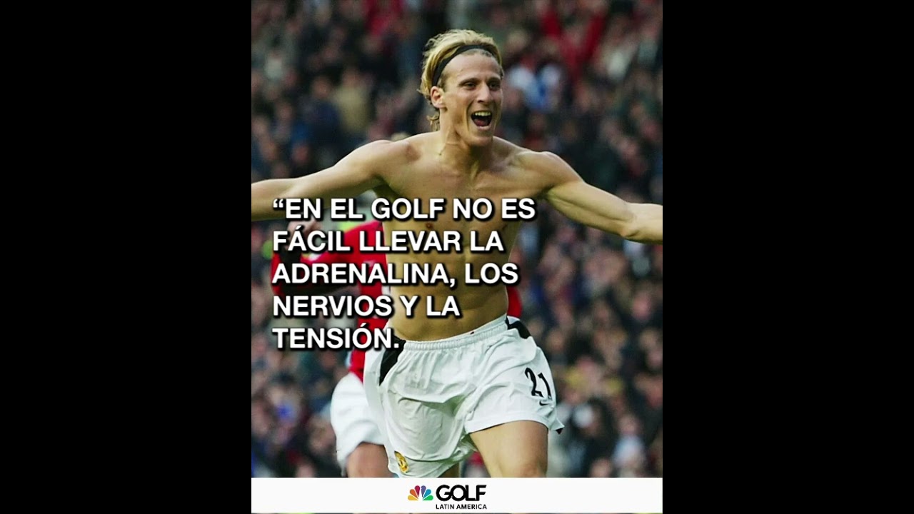 Forl&aacute;n revela las diferencias entre  jugar golf y f&uacute;tbol #GolfChannelLA  ⛳ ⚽  #GolfChannelLA