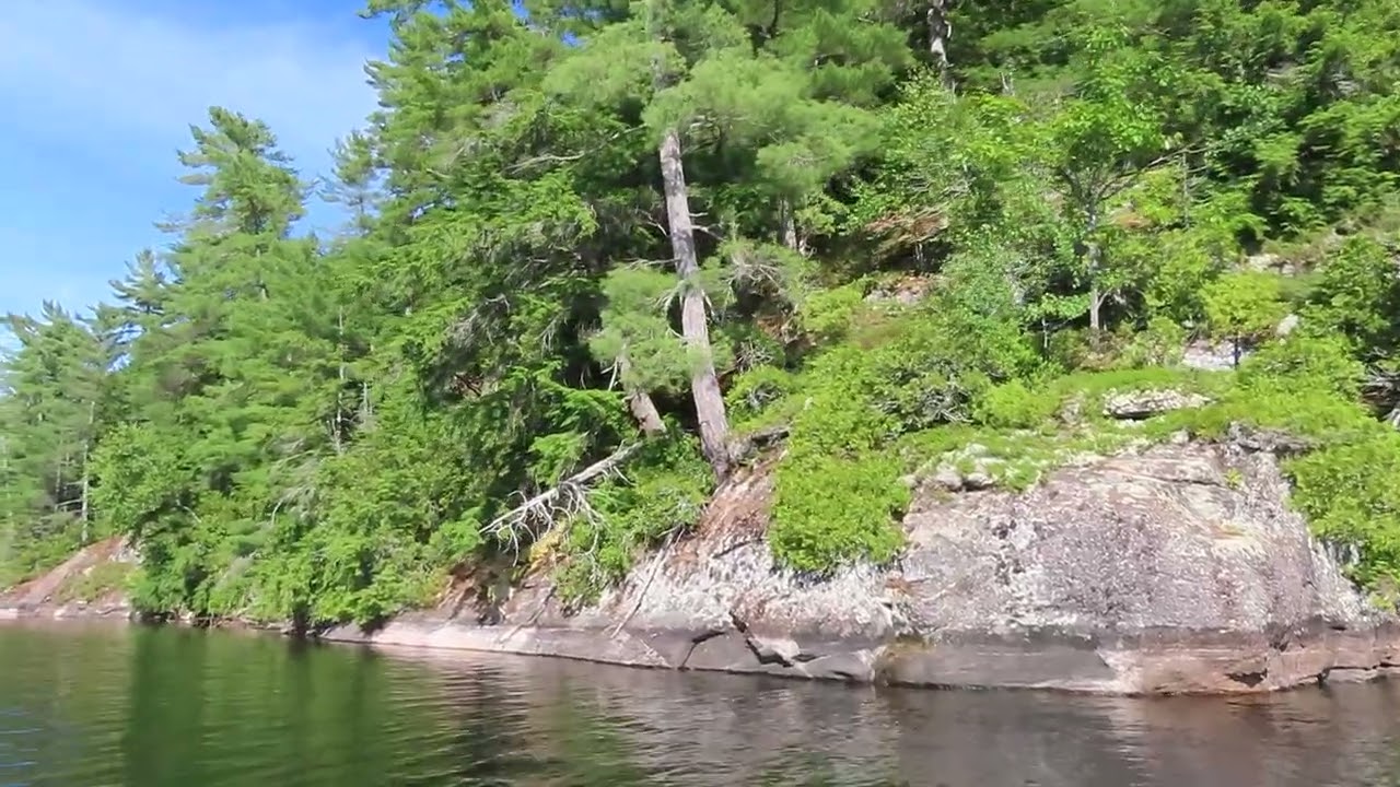 Paddling Sherborne Lake, Algonquin Highlands, July 22, 2025