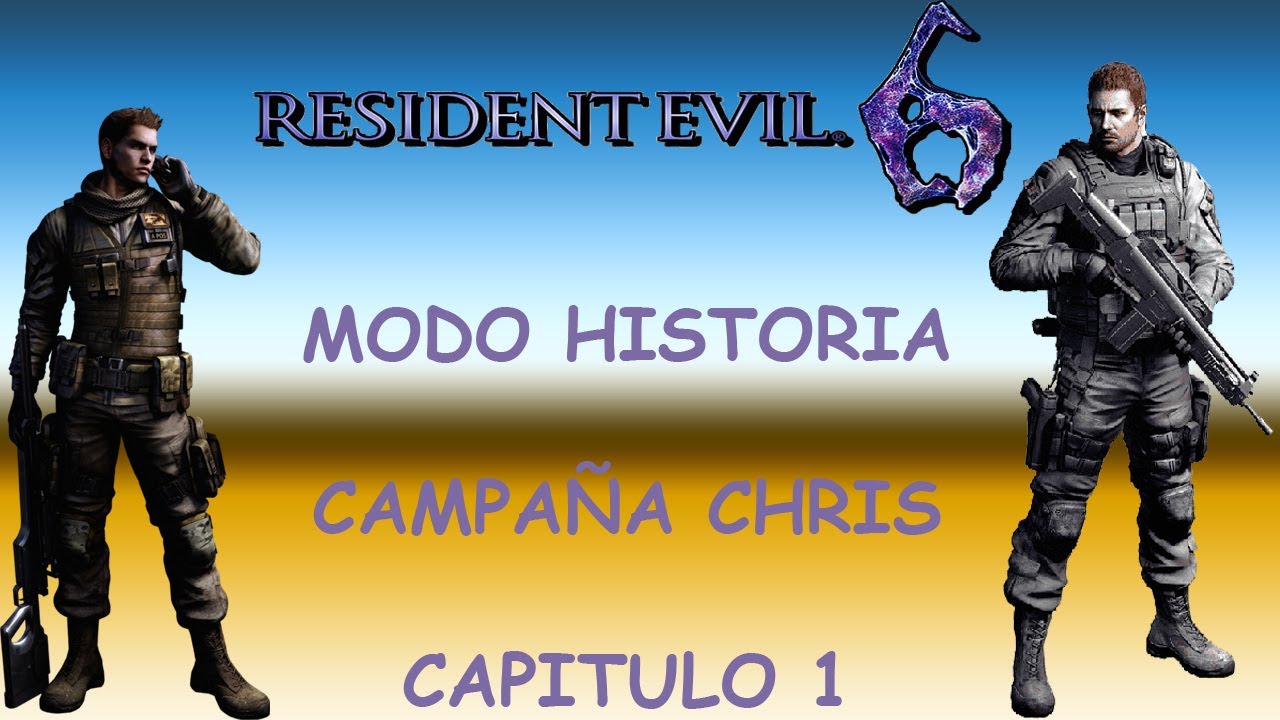 Resident Evil 6 | Modo historia | Campaña de Chris Redfield y Piers Nivan | Capitulo 1 | PS5 HD