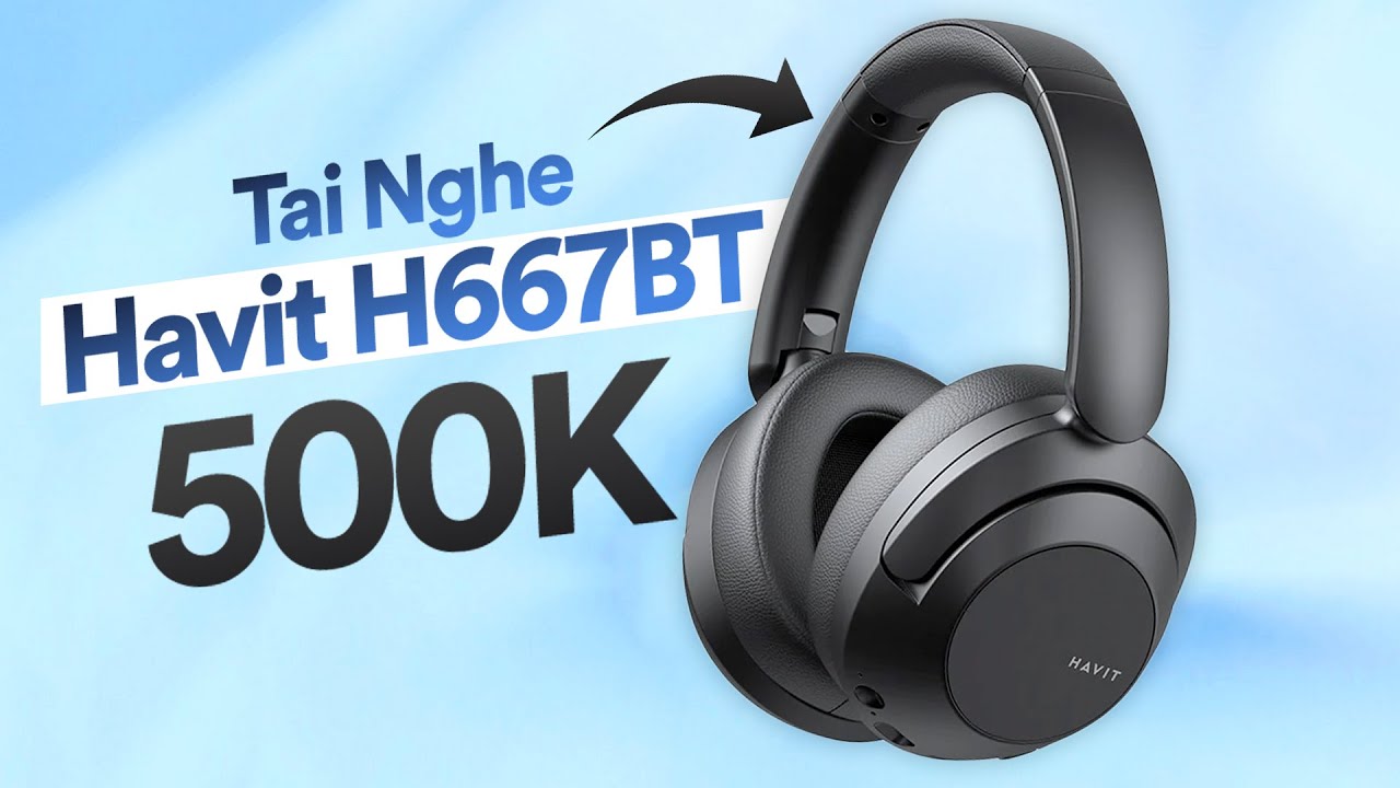 Review Havit H667BT giá 500: thiết kế gọn gàng, đa dụng.