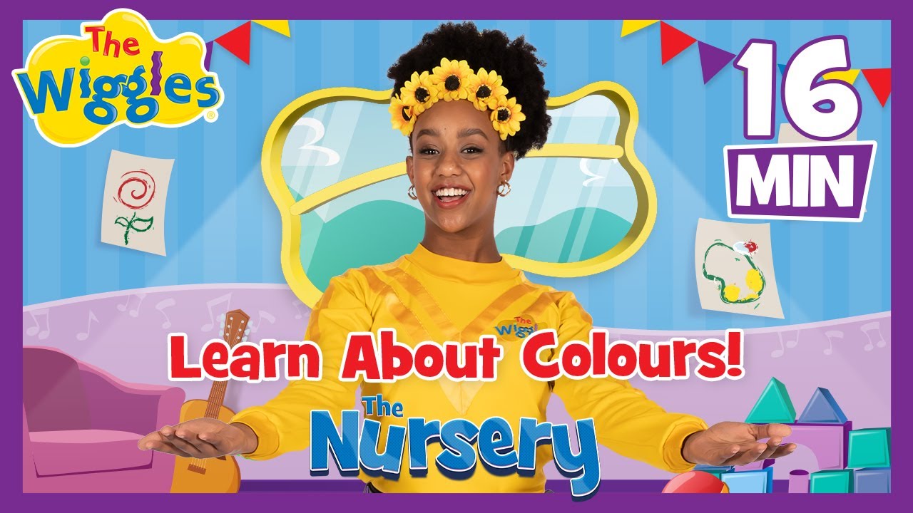 Learn About Colours with The Wiggles 🎨 The Nursery 🌈 Colors for Toddlers