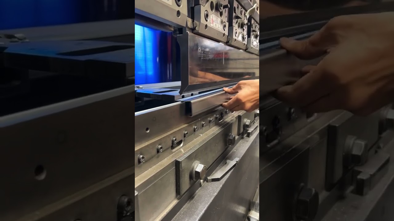 Satisfying CNC Press Brake Demo 👀 #shorts