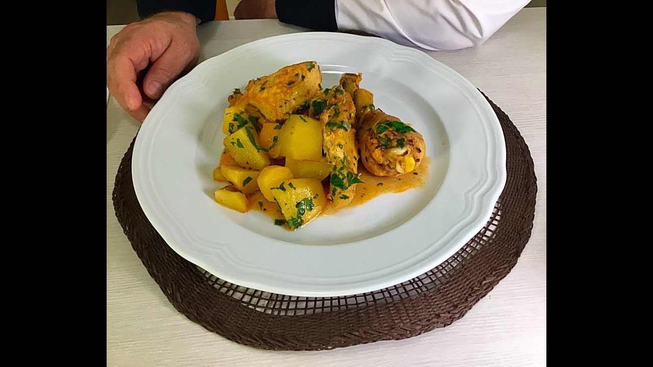 Pollo Guisado Con Patatas