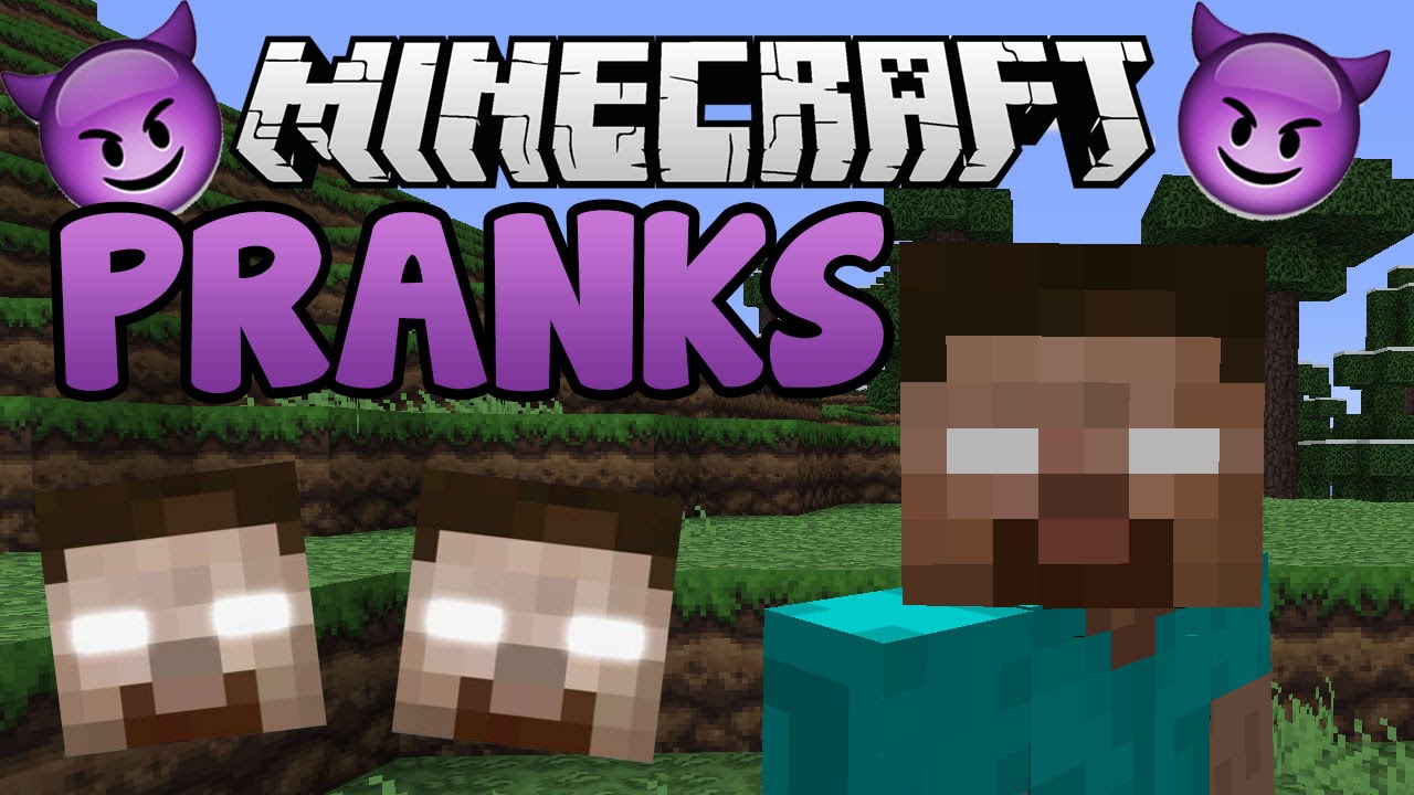 Minecraft Herobrine Pranks