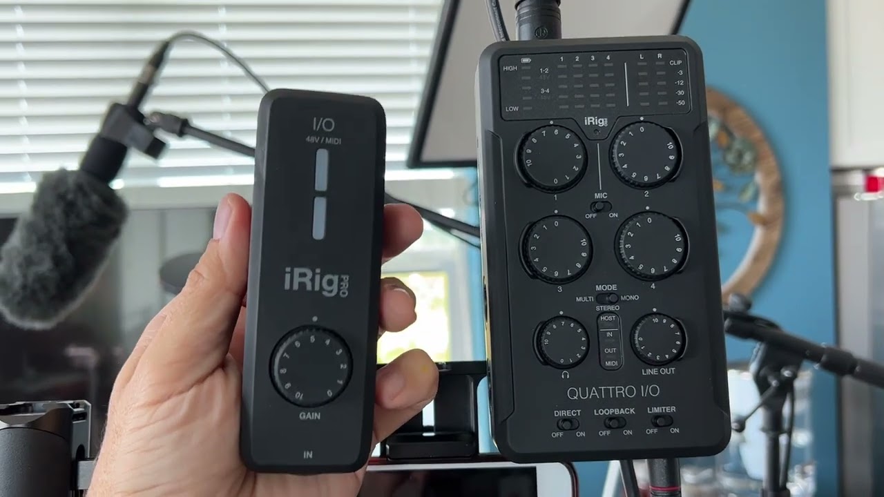 iRig Pro Quattro I/O: Review and Test Recording