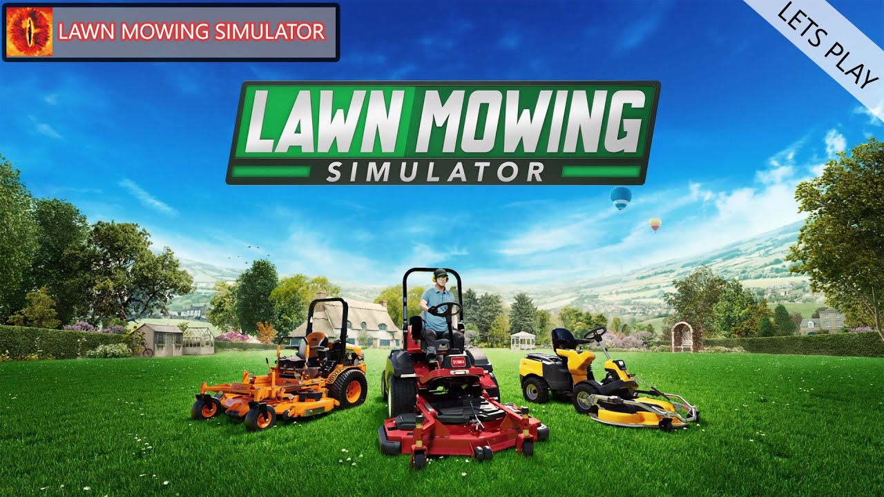Lawn Mowing Simulator #7 - Cozy Little Yard