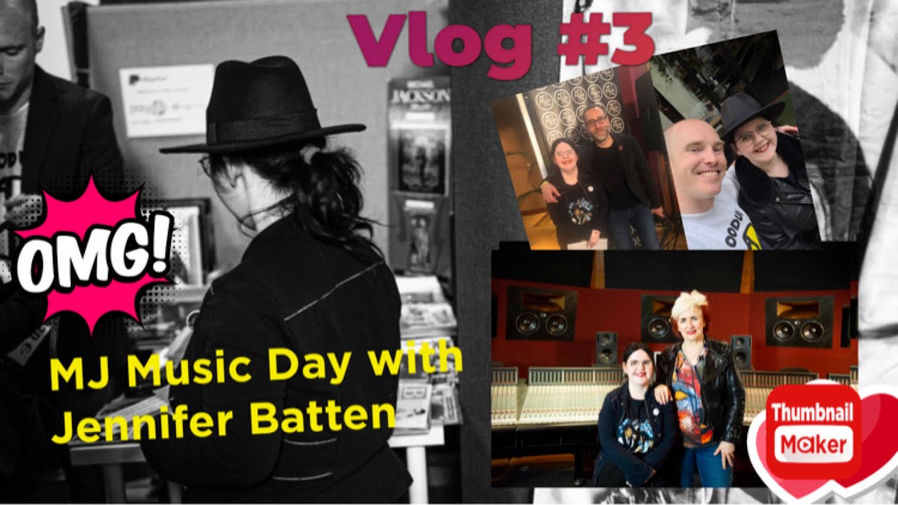 Vlog #3 MJ Music Day with Jennifer Batten